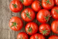 Red tomatoes background