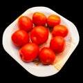 Red tomatoes fruit tomato vegetable tomat timatar pomidor tomate closeup view image photo Royalty Free Stock Photo