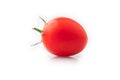 Red tomatoes,  on white background Royalty Free Stock Photo