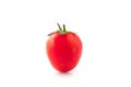 Red tomatoes,  on white background Royalty Free Stock Photo