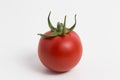 Red tomatos in a row Royalty Free Stock Photo