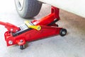 Tool jack lift car for Maintenance of cars