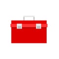 Red toolbox icon Royalty Free Stock Photo