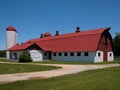Red Top Barn Royalty Free Stock Photo