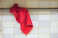 Red towel