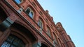 Red town hall in Berlin city