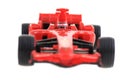 red toy as formula car Royalty Free Stock Photo