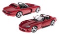 Red toy car Royalty Free Stock Photo