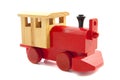 Red toy train Royalty Free Stock Photo