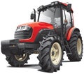 Red tractor Royalty Free Stock Photo