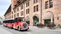 Tiny Tourist Train on the Streets of Nuremburg, Germany