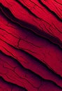 Red tree bark cracked surface abstract background. Royalty Free Stock Photo