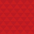 Red triangle background with Japanese traditional design. Royalty Free Stock Photo