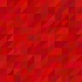 Red triangle pattern background