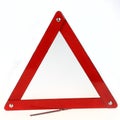 Red triangle sign