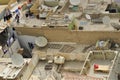 Rooftop of residential district in Doha Qatar