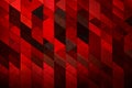Red triangular abstract background, Grunge surface, 3d Rendering Royalty Free Stock Photo