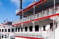 Red Trim on White Riverboat