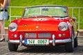 Red Triumph Spitfire Royalty Free Stock Photo