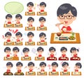 Red Tshirt Glasse men_Meal