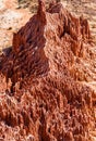 Red Tsingy. Typical landscape. Madagascar.