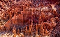 Red Tsingy. Typical landscape. Madagascar.