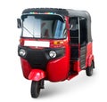 Red tuk tuk