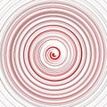 Red twirl circular wave Royalty Free Stock Photo