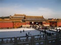 Red uildings in Forbidden City