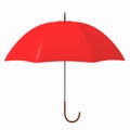 Red umbrella