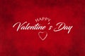 Valentine`s Day Background with greeting