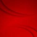 Red vector Abstract background with curves lines Royalty Free Stock Photo