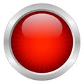 Red vector button