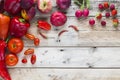 Red veg and fruit Royalty Free Stock Photo