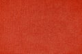 Red velours upholstery fabric texture background. Royalty Free Stock Photo