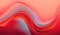 Red Abstract background with wavy waves