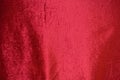 Red velvet background, red fabric texture Royalty Free Stock Photo
