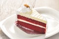 Red velvet cake Royalty Free Stock Photo