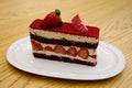 Red velvet cake Royalty Free Stock Photo