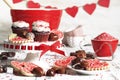 Chocolate Valentine Cupcakes, Cookies and Chocolates