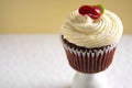 Red Velvet Cupcake Royalty Free Stock Photo