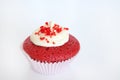 Red velvet cupcake Royalty Free Stock Photo