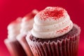 Red Velvet Cupcakes Royalty Free Stock Photo