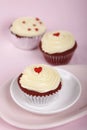 Red Velvet Cupcakes for Valentine`s Day 2