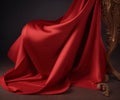 Red velvet premium cloth on sofa nice beautiful HD High Resolution Wallpaper