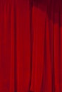 Red Velvet Theater courtain Royalty Free Stock Photo