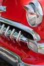 Front Detail of a Vintage Car Royalty Free Stock Photo