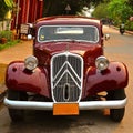 Red Vintage Car