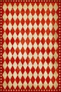 Red Vintage Circus Poster Background Royalty Free Stock Photo