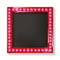 Red vintage frame Royalty Free Stock Photo